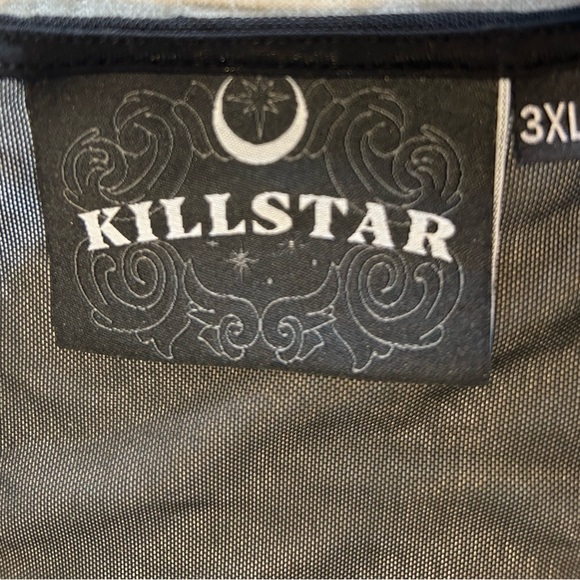 Yüna Ribbon Mesh Top 3XL Killstar - Picture 2 of 7